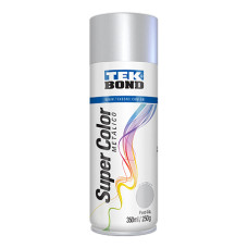 Tinta Spray Tek Bond 350ml/250g - Prata Metálico